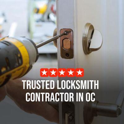 Trusted Locksmith Contractor in OC