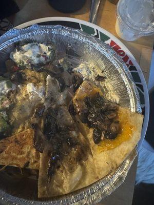 Remade "quesadilla."