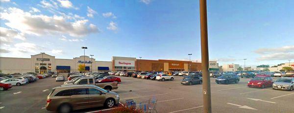 Marple Crossroads Shopping Center - Screenshot from online maps program