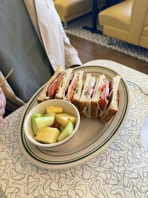 Club sammich (I think)