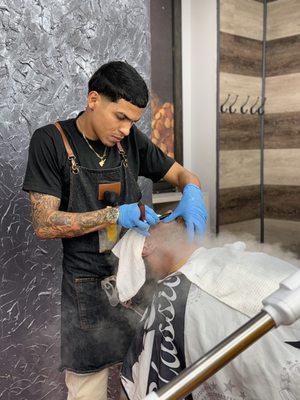 Straight Razor Shave