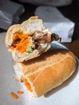 October 13, 2024; Grilled Chicken Banh Mi ($10.25).