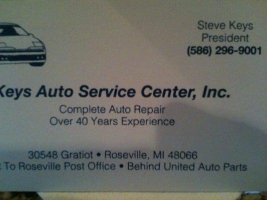 Keys Auto Service Center