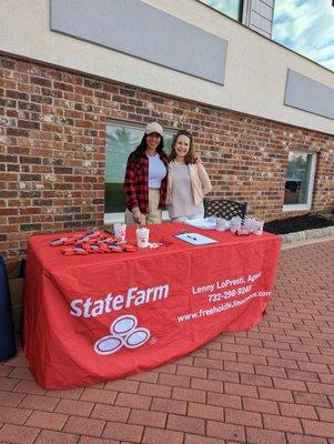 Stop by our booth today to get a free quote!