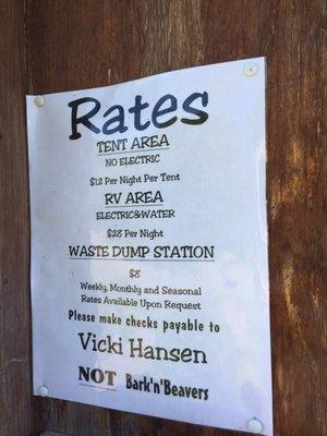 Bark 'n' Beavers Wilderness Campground