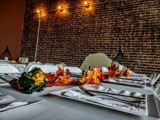 Fall rehearsal dinner