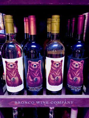 Such cute "Bear Wines"