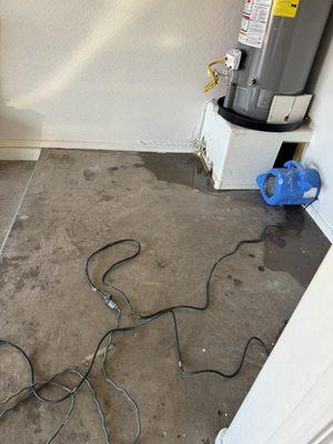 The house flooded when we first moved in the entire downstairs was flooded.