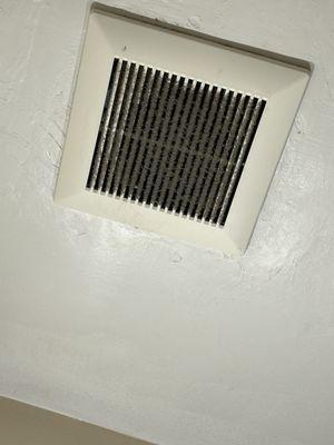 Dusty air vents