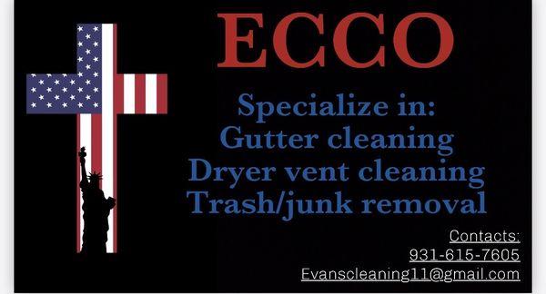 Small local business!! We do dryer vent cleaning ,gutter cleaning ,junk/trash removal , painting and more !Hit us up for estimates