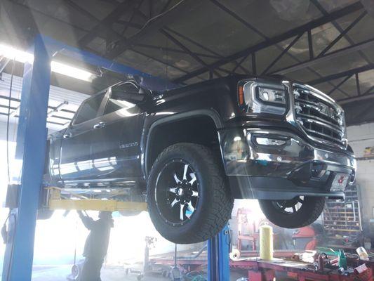 Fluid Film done for our gr8 customers. Keeping your car or truck protected in all seasons.