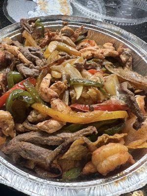 Nachos fajitas texanas