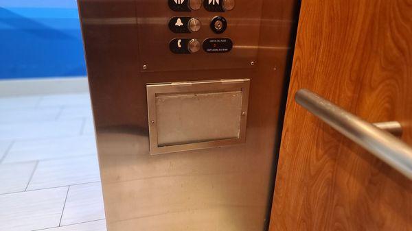 Elevator has no compliance certification as is DANGEROUS