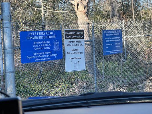 Charleston County Landfill and Recovery Center