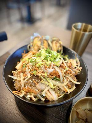 Japchae (seafood)