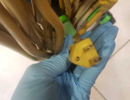 "Inspection" keeping my employees and buildings safe (need new cord)