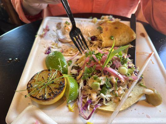 This is the fish Tacos