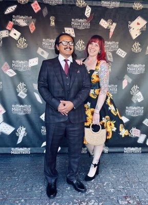 Look on proper for date night.