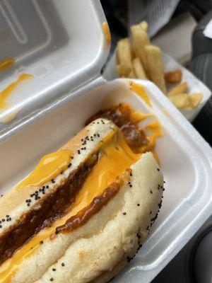 Chili Cheese Dog Fries