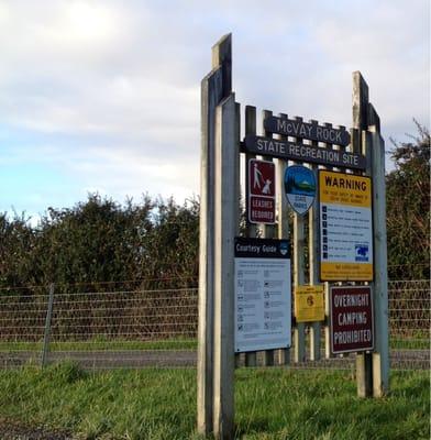 McVay Rock State Recreation Site