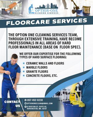Option One Cleaning Service Corp
