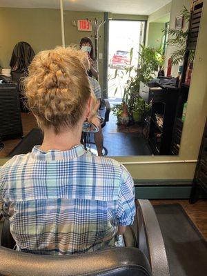 Just finished the hair style today !