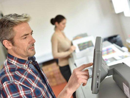 DIY for printing, scanning and duplication at our facility