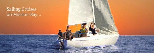 Sailing cruises on Mission Bay!