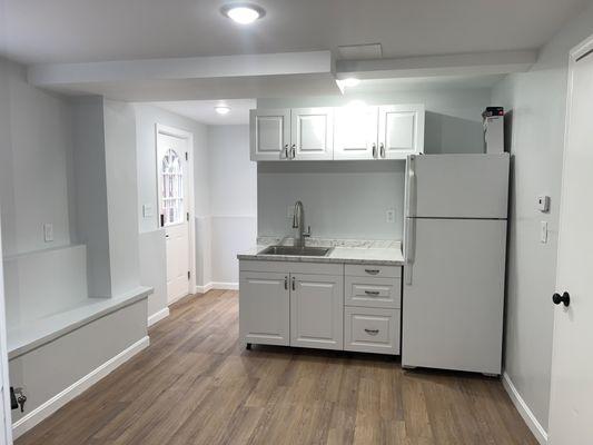 Kitchen remodel in Norfolk, MA.