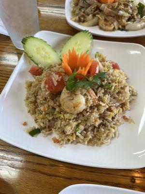 Thai fried rice! So fresh and so good!