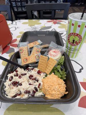 Cranberry Kelli and Jalapeño Holly mixed with extra cranberries and Buffalo Barclay.