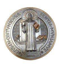 St Benedict Wall Plaque