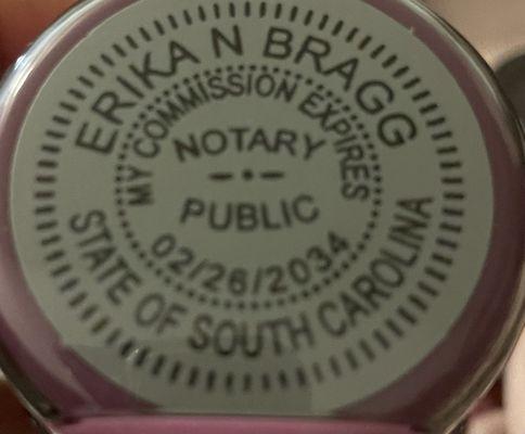 Bragg Notary