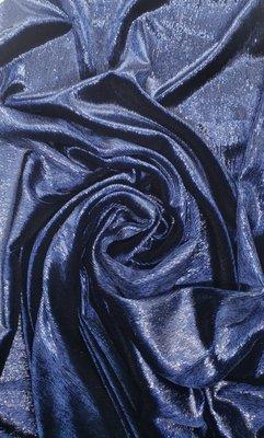Blue Silk Luster Velvet