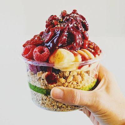 Raspberry Beret Bowl