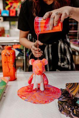 Color ME! Fluid Bears are the most fun class ever