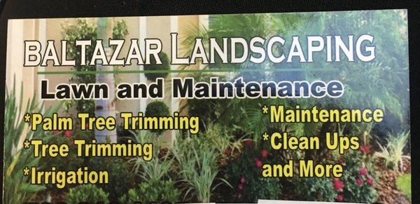Baltazar Landscaping