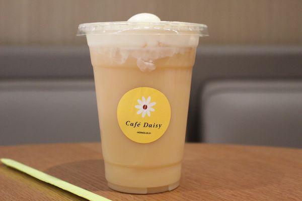 Earl Gray Milk Tea with cheese foam.