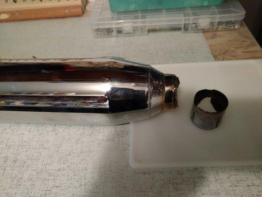 Less than 1000 miles and this broke right in front of the circular weld. Either faulty material or too much heat when welding.