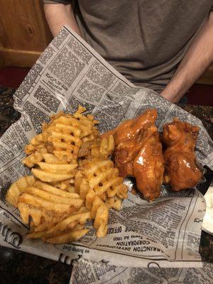 Wings & fries