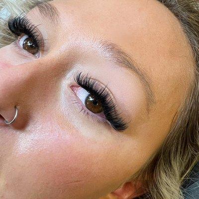 Eyelash extensions (volume set)