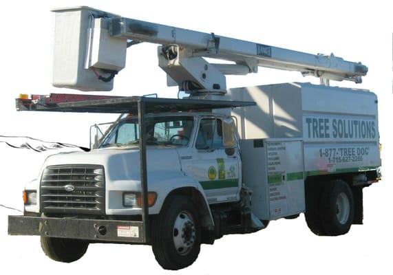 Tree Solutions LLC Antigo WI - Bucket Truck