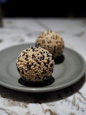 Sesame Red Bean Balls