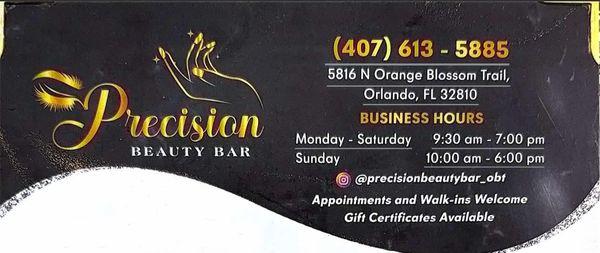 Precision Beauty Bar