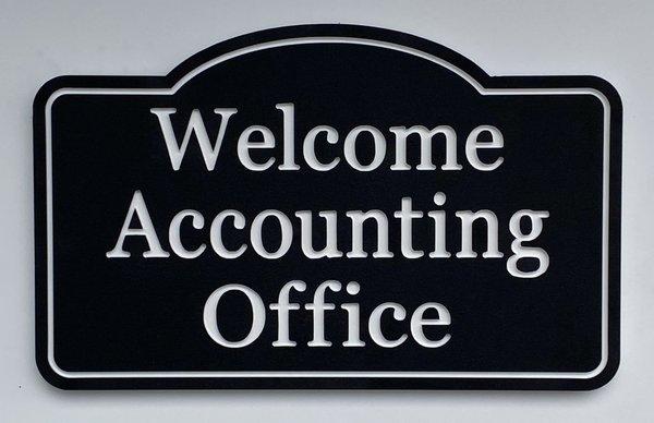 Welcome to our accounting office!