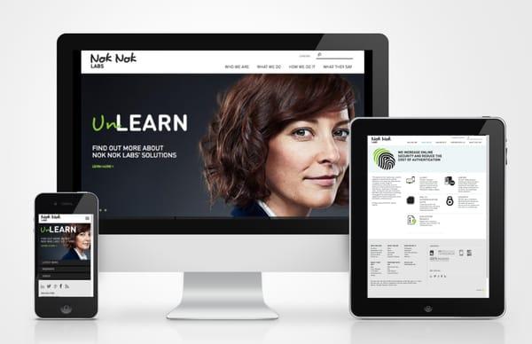 B2B High-Tech Security Startup Website Design and Development