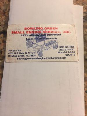 Bowling Green Small Engine Service