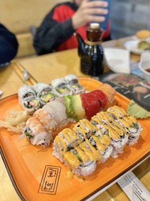 Lotsa sushi!