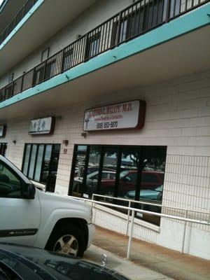 Front of office