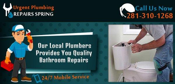 Urgent Plumbing Repairs Spring